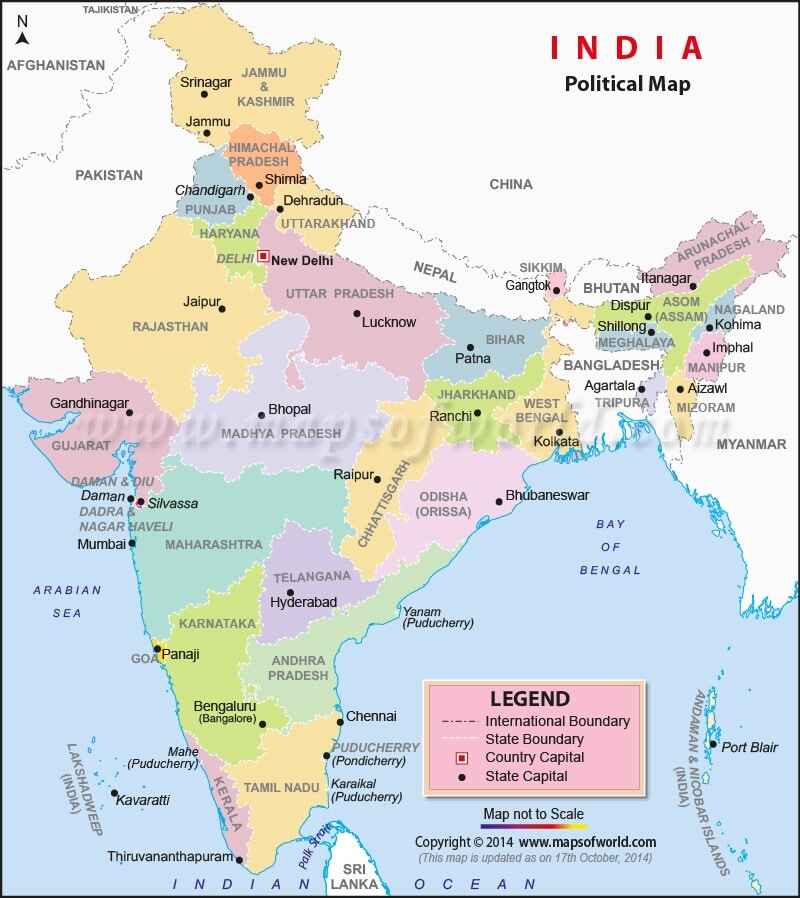 India Political Map